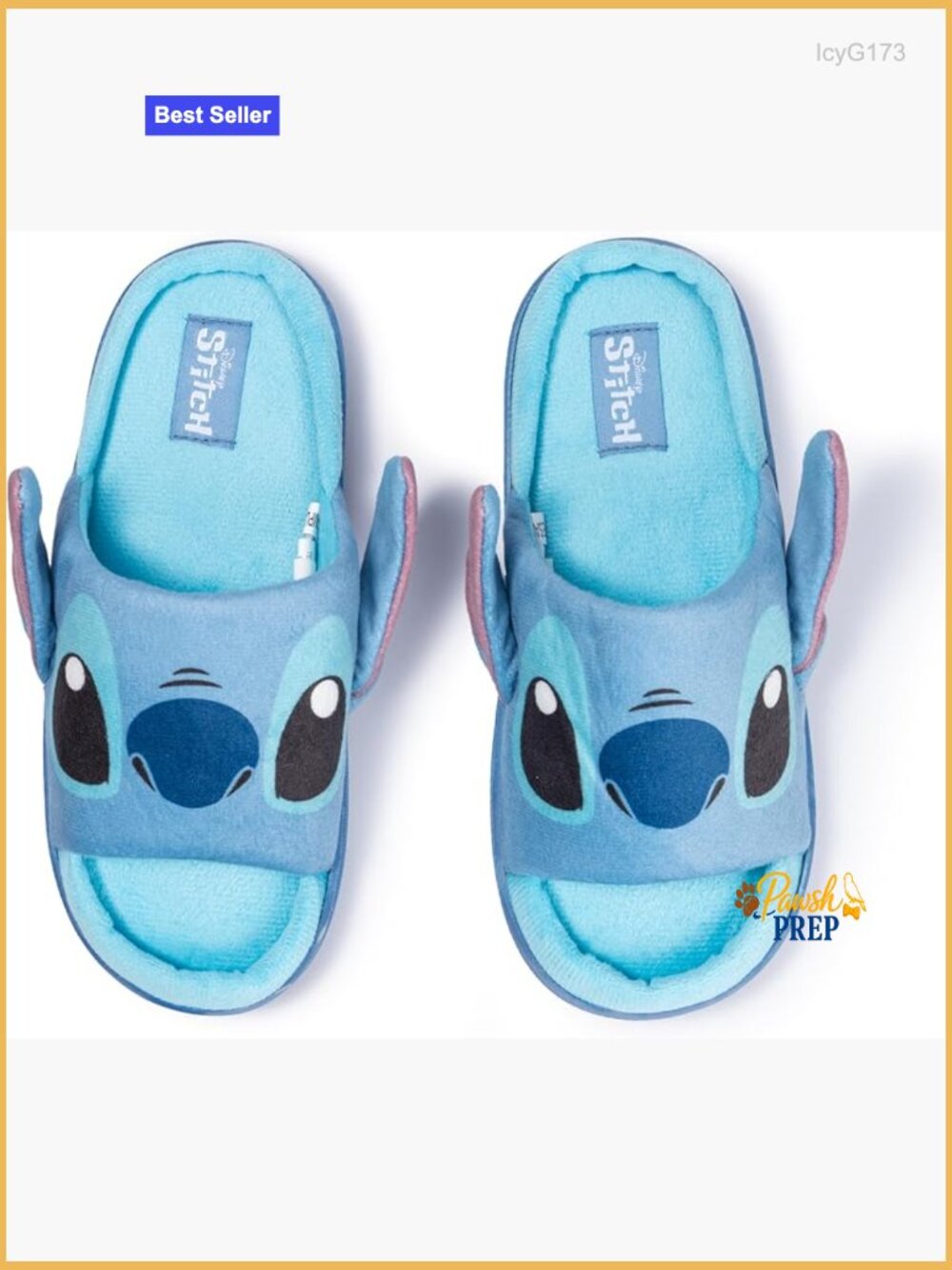 Women's Fuzzy Slipper Slides - Plush Indoor Footwear with Character Print, Cozy